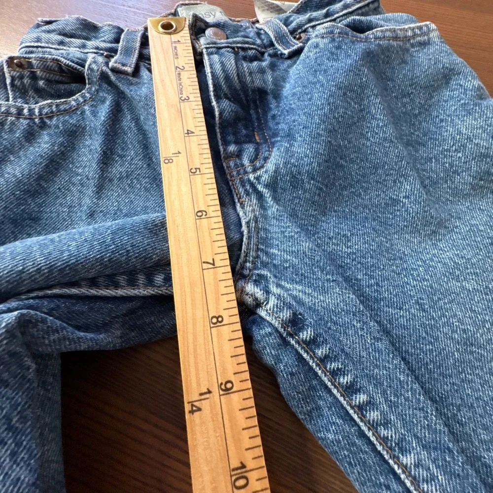 Gap Blue‎ Jeans Easy Fit Kids Size 7 Slim Medium Wash Straight Leg Denim